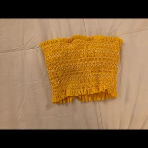 Tube top strapless bikini top